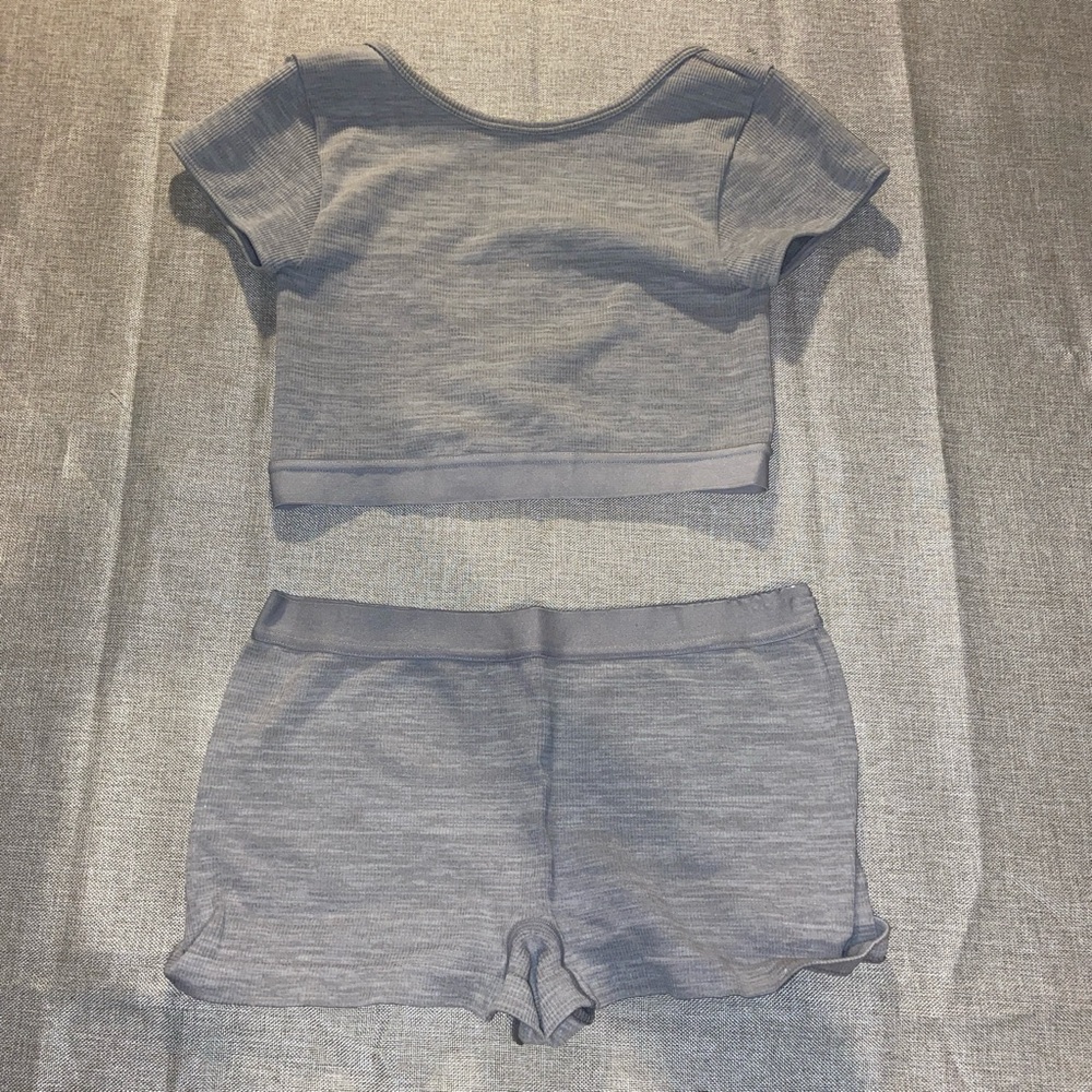Forever 21 Heather Gray Women's Pajama Set